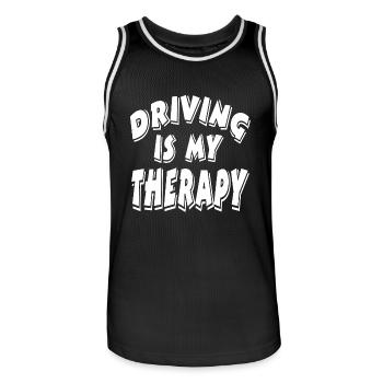 Voiture - Maillot de basket Homme - noir/blanc - Devant - AI Model Male 185 dark (185cm)