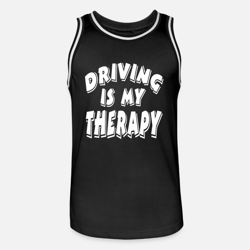Auto - Männer Basketball-Trikot - Schwarz/Weiß