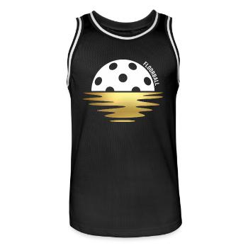 Floorball Floorball Joueur de floorball Brute Unihoc - Maillot de basket Homme - noir/blanc - Devant - AI Model Male 185 dark (185cm)