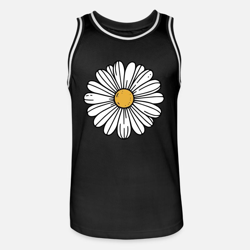 Margherita - Maglia da basket per uomo - nero/bianco