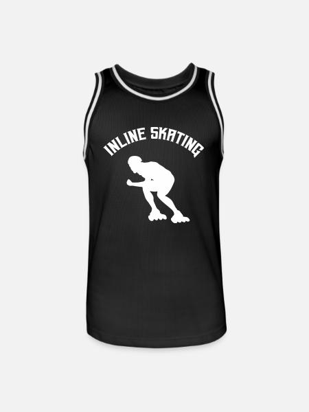 Roller - Maillot de basket Homme - noir/blanc