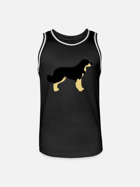 hovawart vektor E - Men's Basketball Jersey - black/white