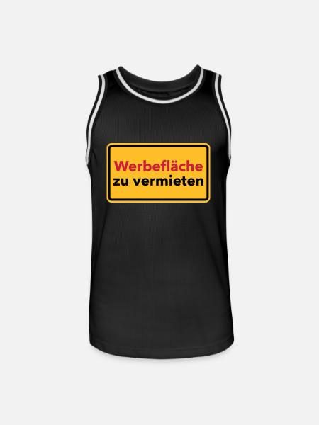 Werbung - Männer Basketball-Trikot - Schwarz/Weiß