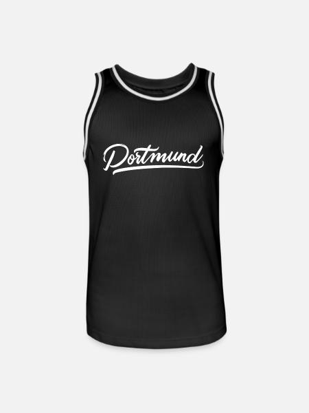 Dortmund - Maillot de basket Homme - noir/blanc