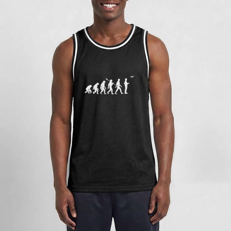 Evolution - Drone - Drone Pilot Men's Basketball Jersey