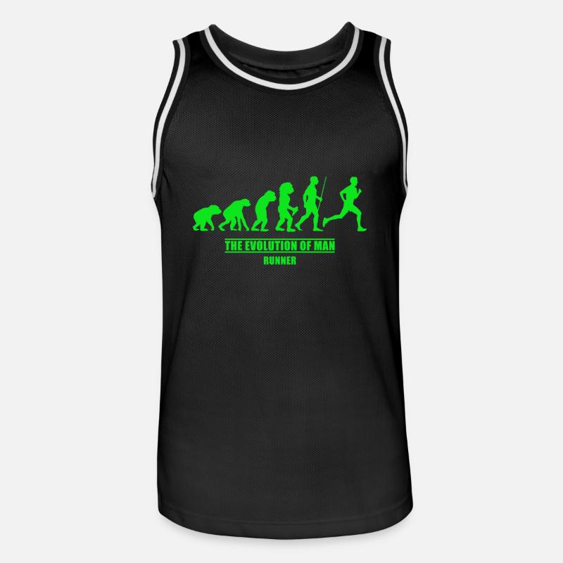 Runner Evolution Runner - Maillot de basket Homme - noir/blanc