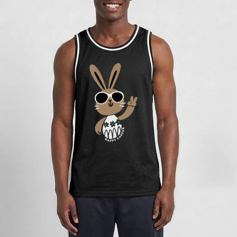 Happy Easter - Easter Bunny - Easter Egg - Gift Men's Basketball Jersey