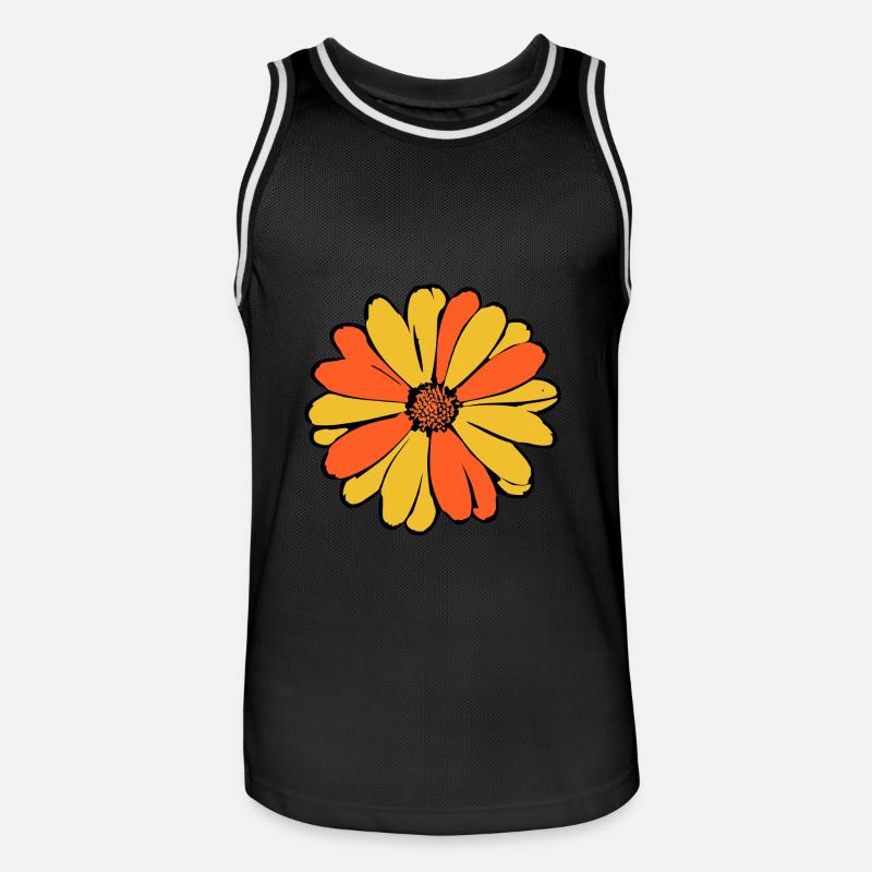 Muttertags Geschenk Mutter Muttertag Geschenkidee  - Männer Basketball-Trikot - Schwarz/Weiß