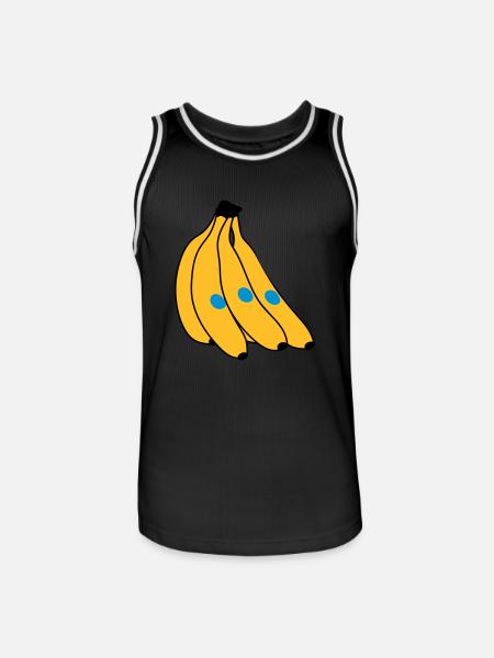 Banane - Maillot de basket Homme - noir/blanc