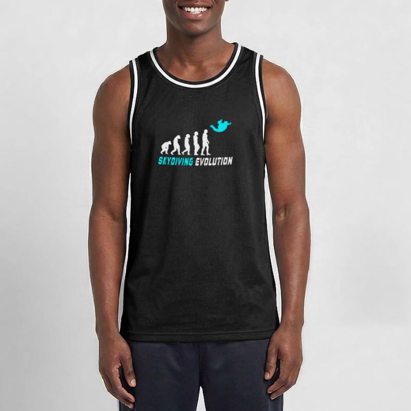 Conception d'évolution de parachute / idée cadeau Maillot de basket Homme