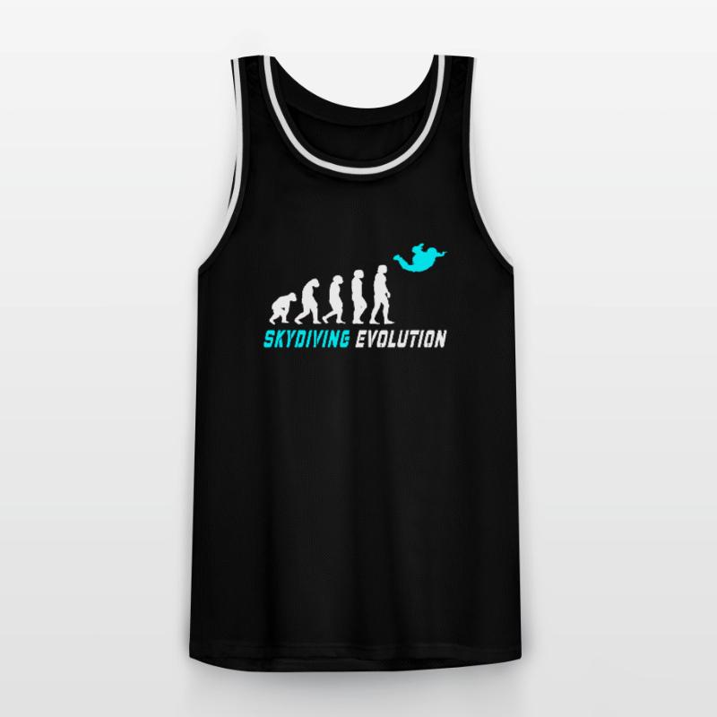 Conception d'évolution de parachute / idée cadeau Maillot de basket Homme