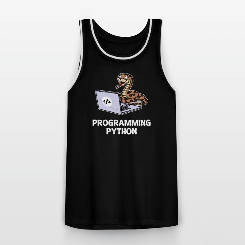Scripting Programmer Computer Debug Developer Men's Basketball Jersey