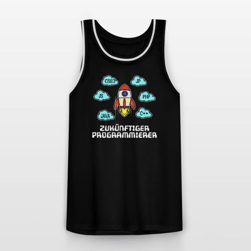 Css Coden Developer Statement C++ Php Java Debug Men's Basketball Jersey