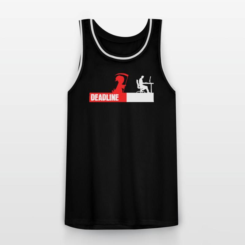Computergeek Développeur Coden Statement Scripting Maillot de basket Homme