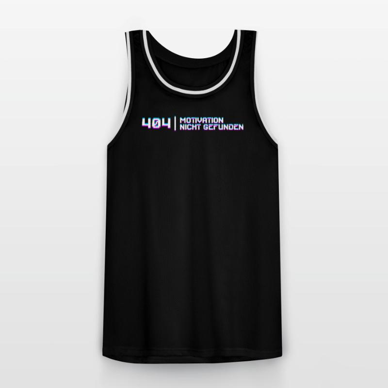 Déclaration du développeur Coden Scripting Debug Maillot de basket Homme