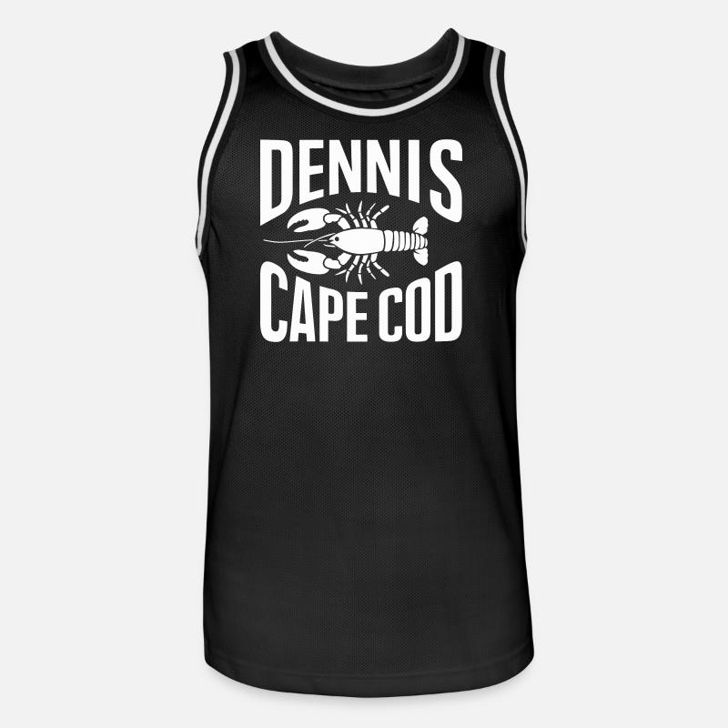 Dennis Cape Cod Homard - Maillot de basket Homme - noir/blanc