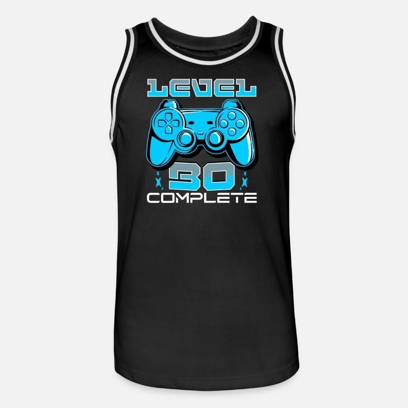 Level 30 Complete Gamepad - Men's Basketball Jersey - black/white