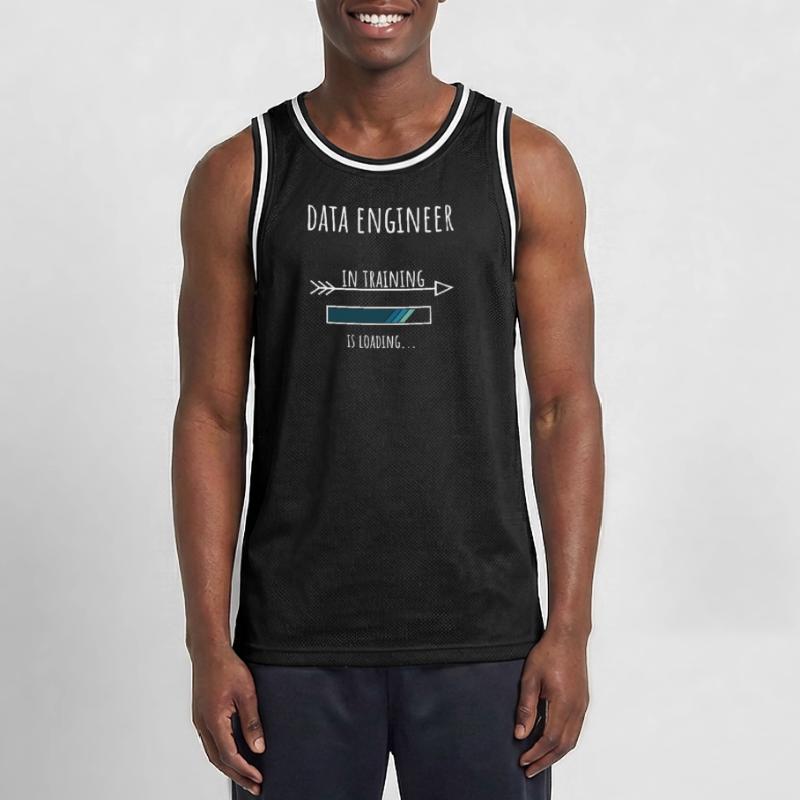 Gift Profession Training Data Engineer Men's Basketball Jersey