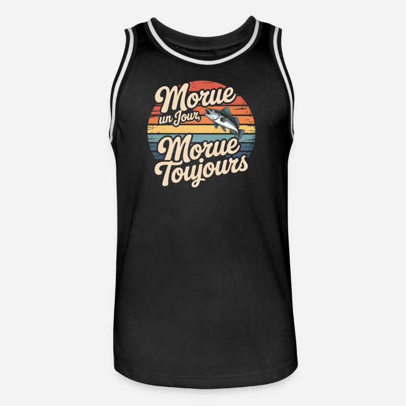 Once cod Cod - Men's Basketball Jersey - black/white