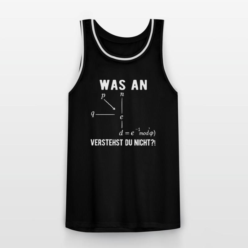 Computer Scientist Programmer Computer Nerd Saying Men's Basketball Jersey