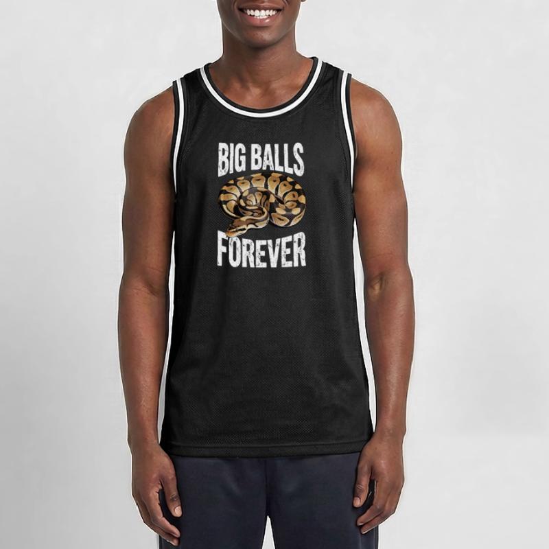 Python roi Serpents Amateurs de terrarium Python Maillot de basket Homme