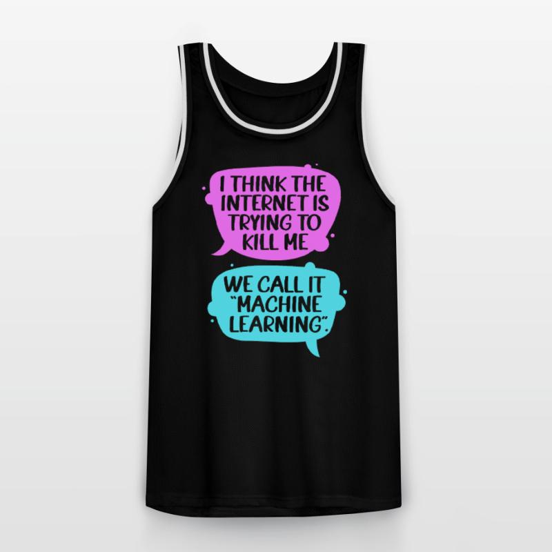 GPT Programmierer Coder Männer Basketball-Trikot