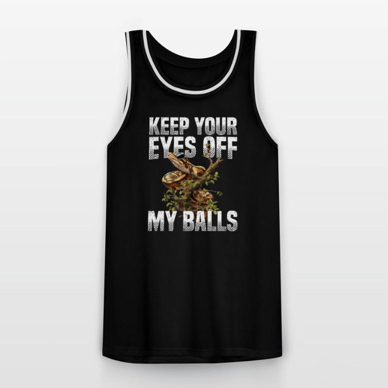 Python roi Serpents Amateurs de terrarium Python Maillot de basket Homme