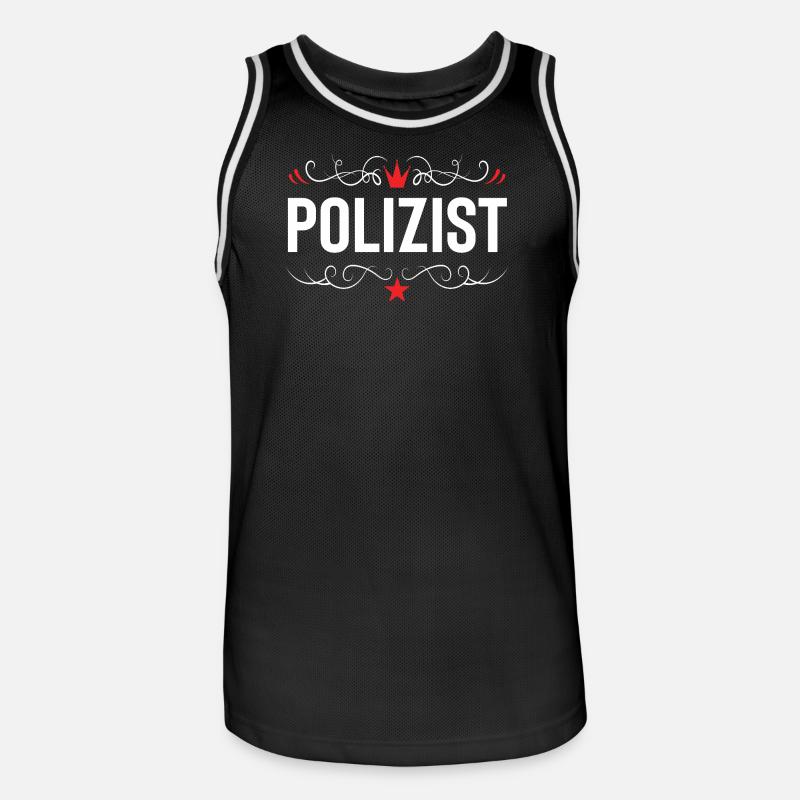 Programmierer Beruf - Männer Basketball-Trikot - Schwarz/Weiß