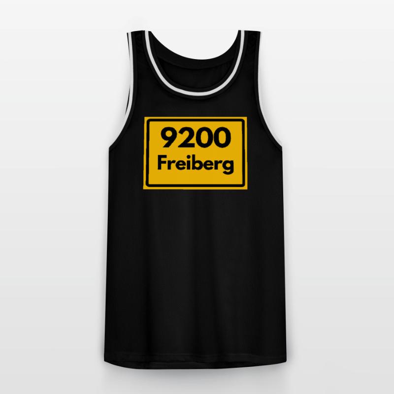 OLD POSTCODE 9200 SAXONY FREIBERG POSTAL CODE Men's Basketball Jersey