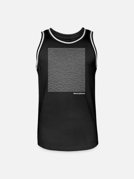 Dead Planet - Men's Basketball Jersey - black/white