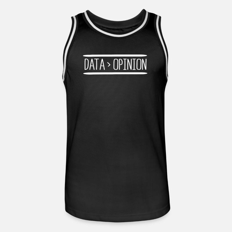 Codeur Programmeur GPT - Maillot de basket Homme - noir/blanc