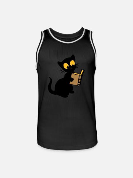 The book - Men's Basketball Jersey - black/white