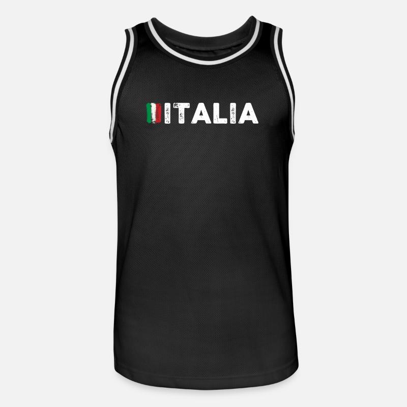 request_image_needed - Men's Basketball Jersey - black/white