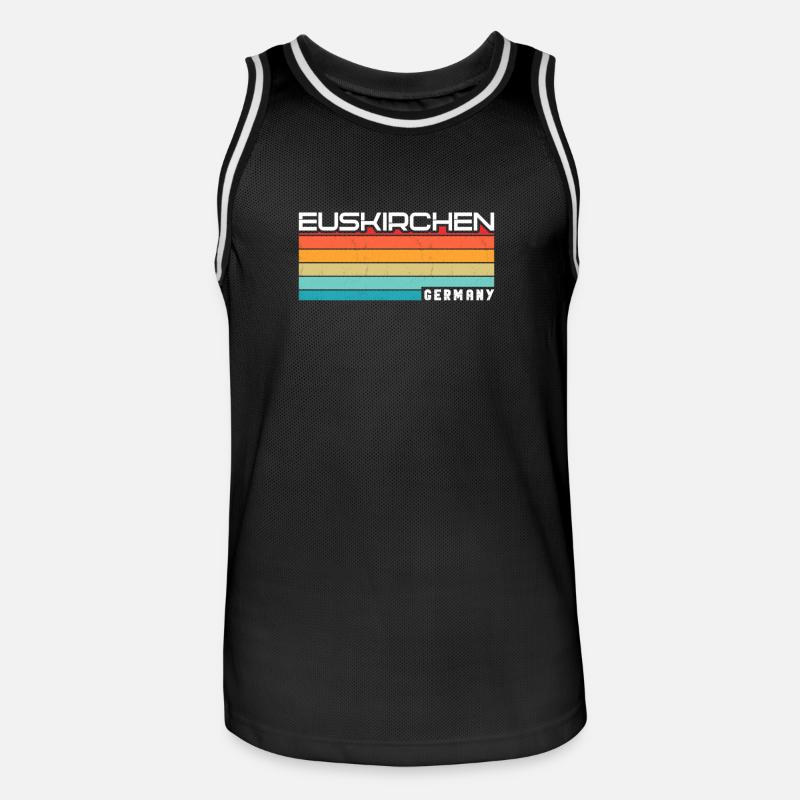 Euskirchenerin Euskirchener Euskirchen - Men's Basketball Jersey - black/white