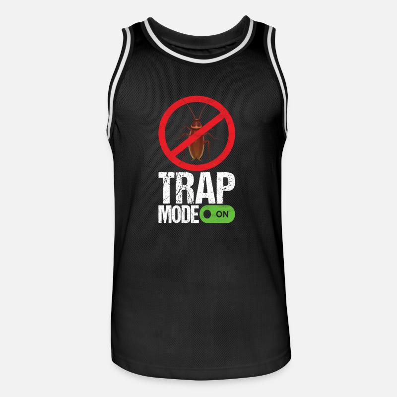 Schädlingsbekämpfung Kammerjäger - Männer Basketball-Trikot - Schwarz/Weiß