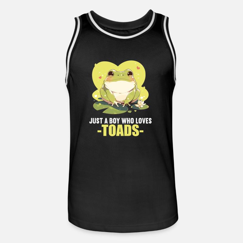 Toad Toads Toad - Men's Basketball Jersey - black/white