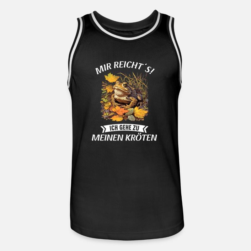 Toad Toads Toad - Men's Basketball Jersey - black/white