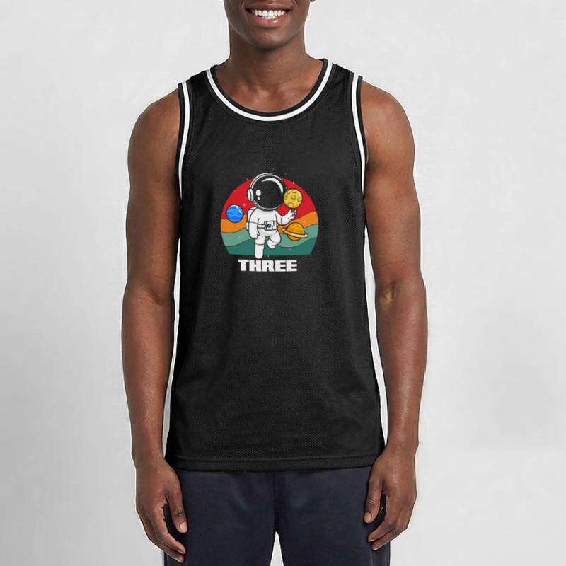 L’aventure spatiale pour les jeunes explorateurs Maillot de basket Homme