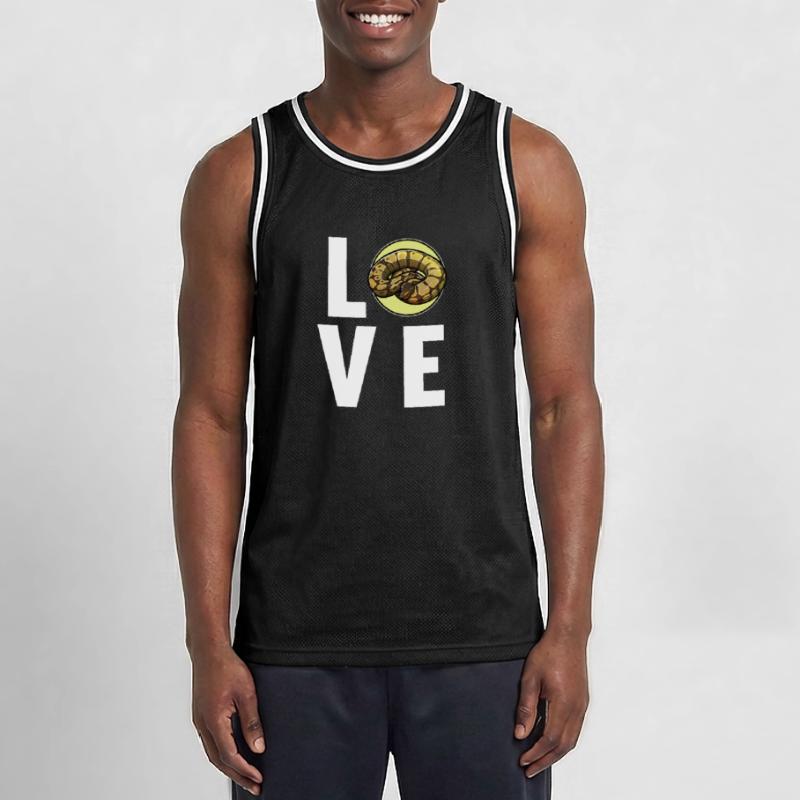 Ball Python King Python King Python Men's Basketball Jersey