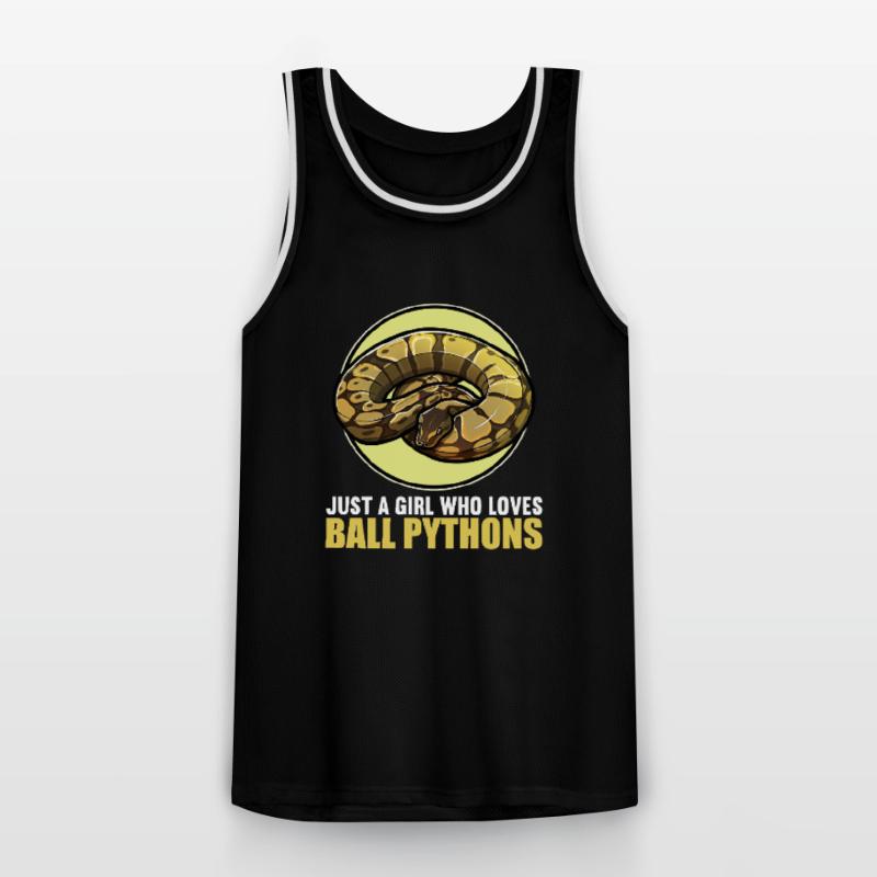 Ball Python Roi Python Roi Python Maillot de basket Homme