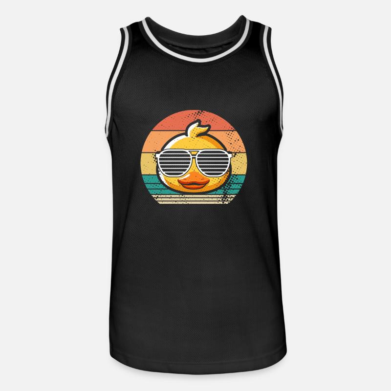 Canards - Maillot de basket Homme - noir/blanc