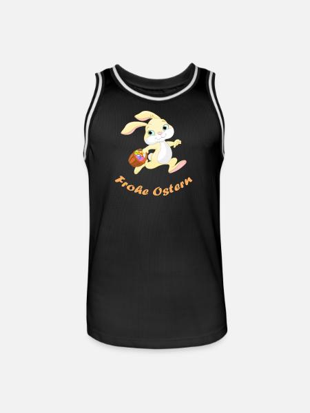 Easter - Men's Basketball Jersey - black/white