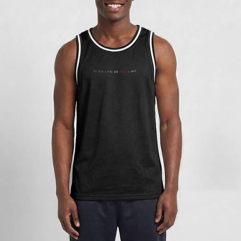 Programmierer, Software, Informatik, Developer Männer Basketball-Trikot