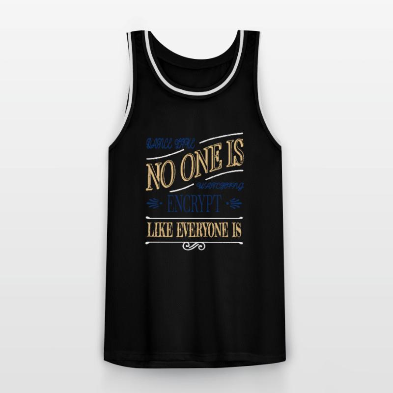 coding bday computer hacking code anonymous mask Männer Basketball-Trikot