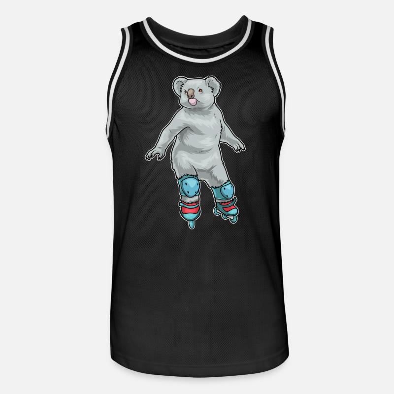 Koala Inline skating Inline skates - Men's Basketball Jersey - black/white