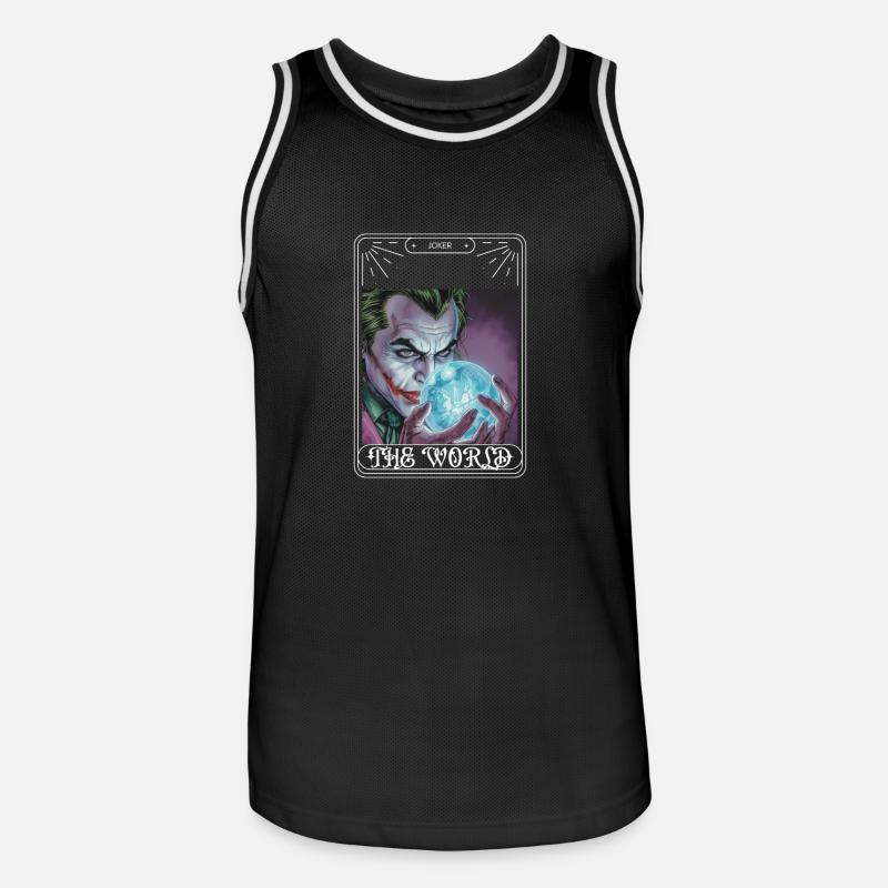 JOKER - Maglia da basket per uomo - nero/bianco