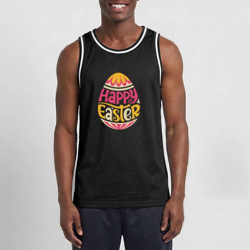 Happy Easter - Easter Bunny - Easter Egg - Gift Men's Basketball Jersey
