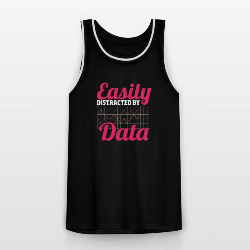 Data Entry Analyst Data Engineer Data Men's Basketball Jersey