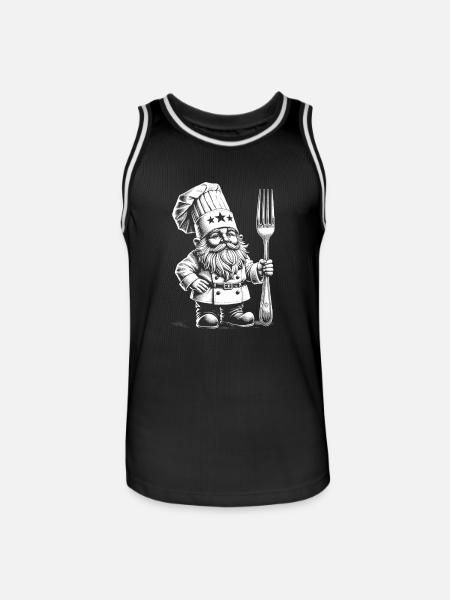 Cuire - Maillot de basket Homme - noir/blanc