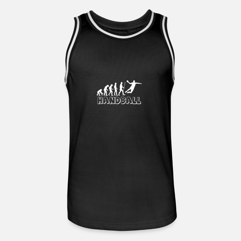 Handball Evolution - Men's Basketball Jersey - black/white